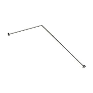 Изображение товара Карниз Г-образный Радомир 1-12-2-0-0-992 для прямоугольной ванны 180 x 80 см, хром