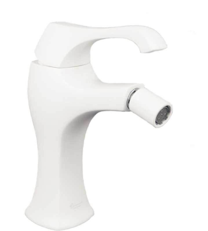 Изображение товара Смеситель для биде Emmevi Ares 76004BIO матовый белый однорычажный