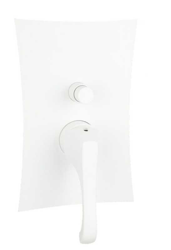 Изображение товара Смеситель для душа Emmevi Ares 76019BIO, белый матовый Изображение товара Смеситель для душа Emmevi Ares 76019BIO, белый матовый