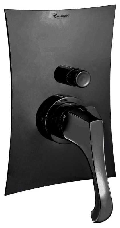 Изображение товара Смеситель для душа Emmevi Ares 76019NEO, черный матовый