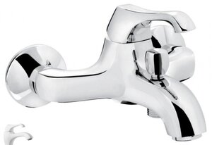 Изображение товара Смеситель для ванны Emmevi Ares 76001BIO, белый матовый