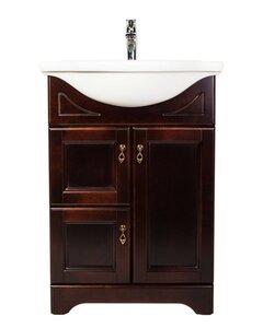 Изображение товара Тумба с раковиной Orange Классик, напольная, орех антикварный, F7-60TU1+RA