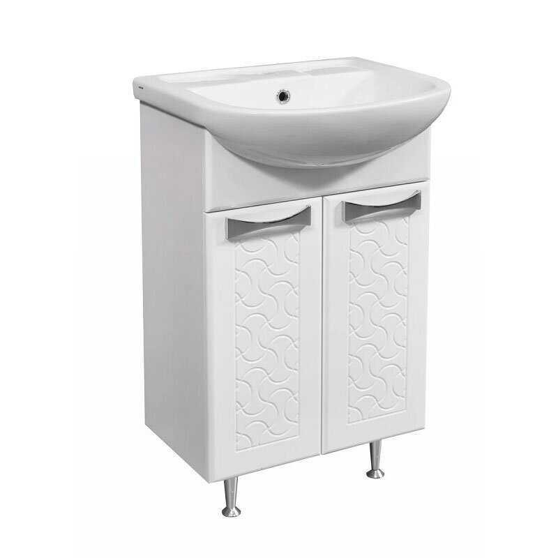 Изображение товара Тумба под раковину Stella Polar Ванда 50 SP-00000200, 50 см, напольная, белая