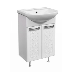 Изображение товара Тумба под раковину Stella Polar Ванда 50 см напольная белая