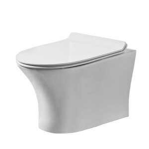 Изображение товара Подвесной унитаз Orange C01-100W безободковый, крышка микролифт, белый