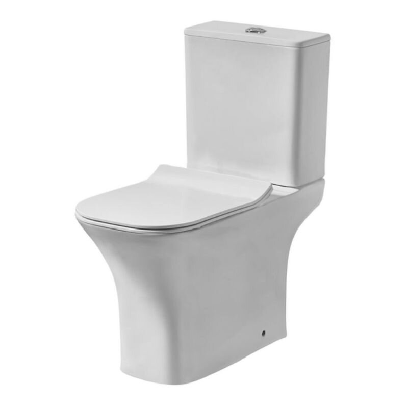 Изображение товара Напольный безободковый унитаз Orange с системой водоворотного смыва и антивсплеском