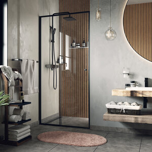 Изображение товара Душевая дверь WasserKRAFT  61S13, универсальная, 110 х 200 см