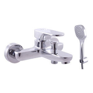 Изображение товара Смеситель для ванны и душа Rav-Slezak Yukon YU154.5/1, с душевым гарнитуром, хром