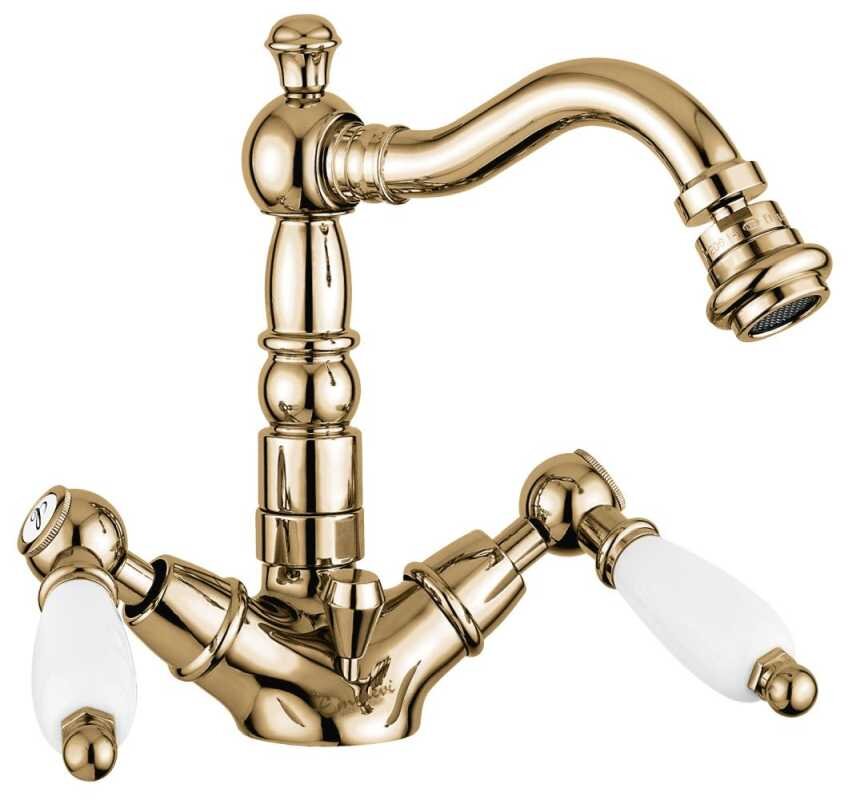 Изображение товара Смеситель для биде Emmevi Deco Ceramic 121614BR, бронза