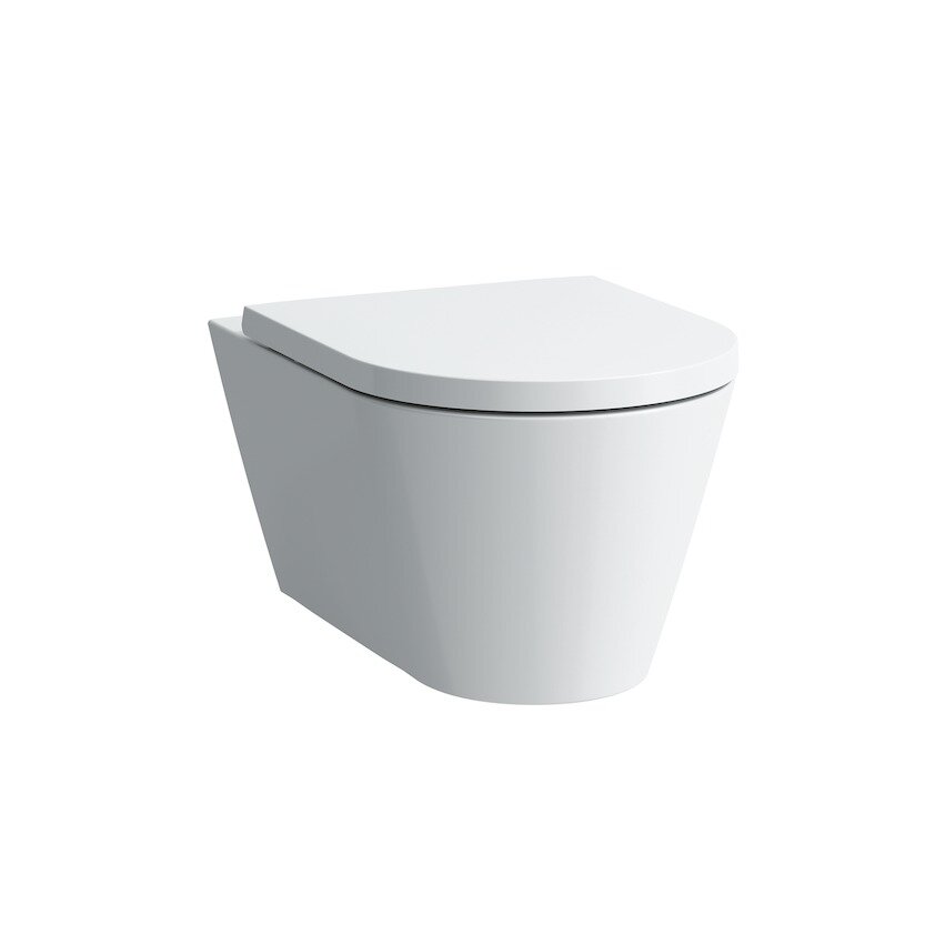 Изображение товара Подвесной унитаз Laufen Kartell 8203364000001, c покрытием lcc, безободковый, белый Изображение товара Подвесной унитаз Laufen Kartell 8203364000001, c покрытием lcc, безободковый, белый