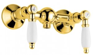 Изображение товара Смеситель для душа Emmevi Deco Ceramic 121002OR золото стиль ретро
