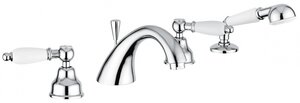 Изображение товара Смеситель для ванны Emmevi Deco Ceramic 121120CR, хром