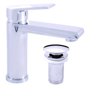 Изображение товара Смеситель для раковины Rav-Slezak Colorado CO129.5K, с донным клапаном Click-Clack, хром