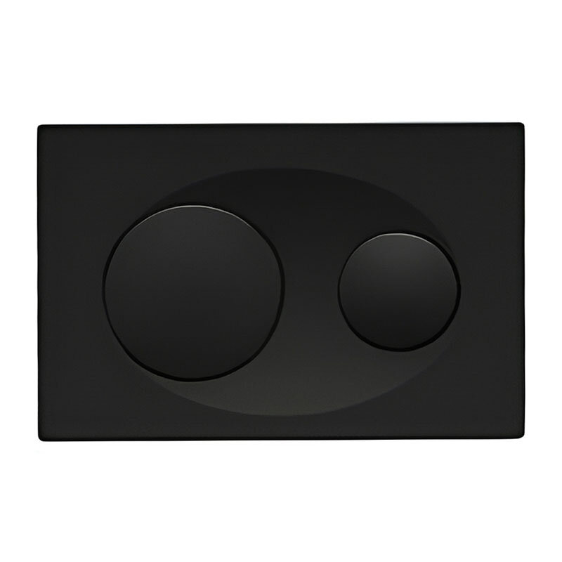 Изображение товара Клавиша смыва Bocchi Savio 8200-0013 механическая для унитаза черная матовая