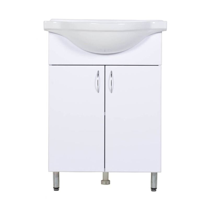 Изображение товара Тумба с раковиной Orange Роса напольная белая глянец 60 см