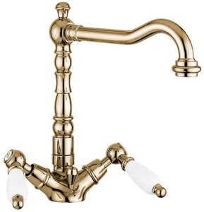 Изображение товара Смеситель для раковины Emmevi Deco Ceramic 121613BR бронза