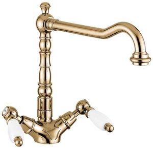 Изображение товара Смеситель для кухни Emmevi Deco Ceramic бронза 121617BR горизонтальный