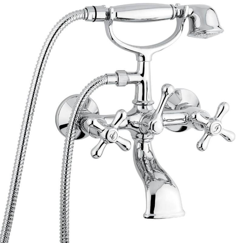 Изображение товара Смеситель для ванны и душа Emmevi Deco Classic 12011CR хромиров. Итальянское качество и стиль Изображение товара Смеситель для ванны и душа Emmevi Deco Classic 12011CR хромиров. Итальянское качество и стиль