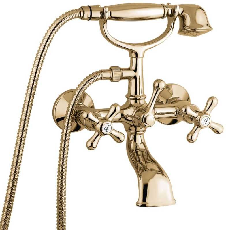 Изображение товара Смеситель для ванны и душа Emmevi Deco Classic 12011BR, бронза Изображение товара Смеситель для ванны и душа Emmevi Deco Classic 12011BR, бронза