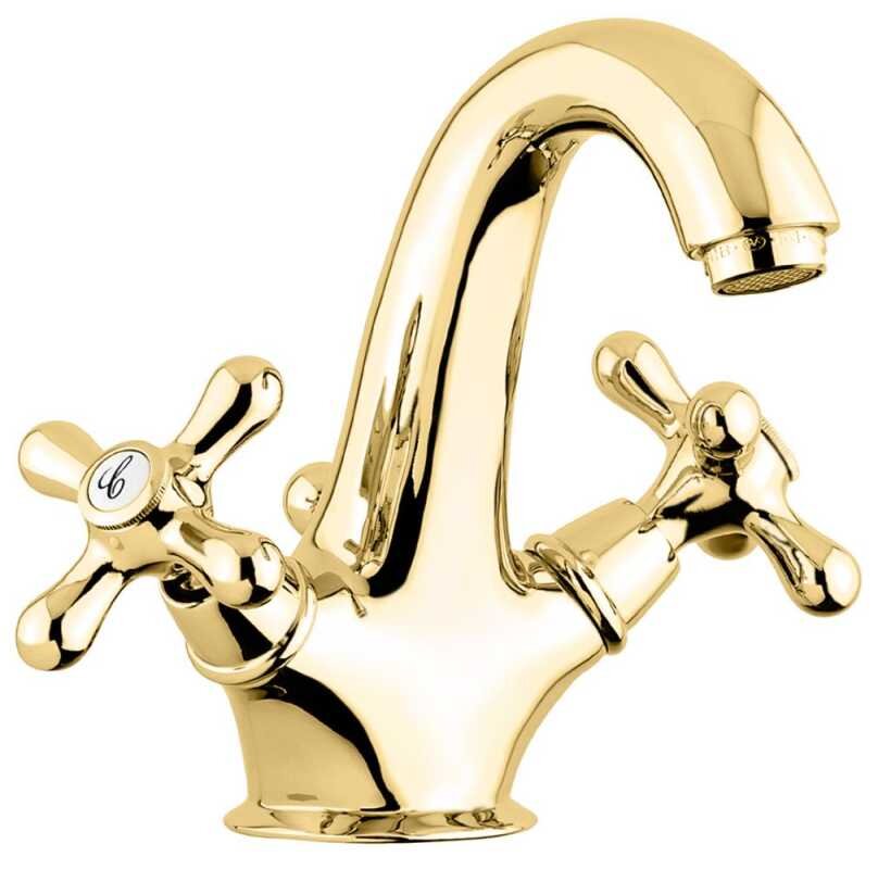 Изображение товара Смеситель для раковины Emmevi Deco Classic 12013OR, золото