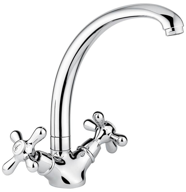 Изображение товара Смеситель для кухни Emmevi Deco Classic 12717CR хром италия
