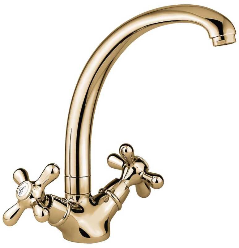 Изображение товара Смеситель для кухни Emmevi Deco Classic 12717BR, бронза Изображение товара Смеситель для кухни Emmevi Deco Classic 12717BR, бронза