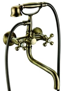 Изображение товара Смеситель для ванны и душа Emmevi Deco Classic бронза 12011СМ25BR