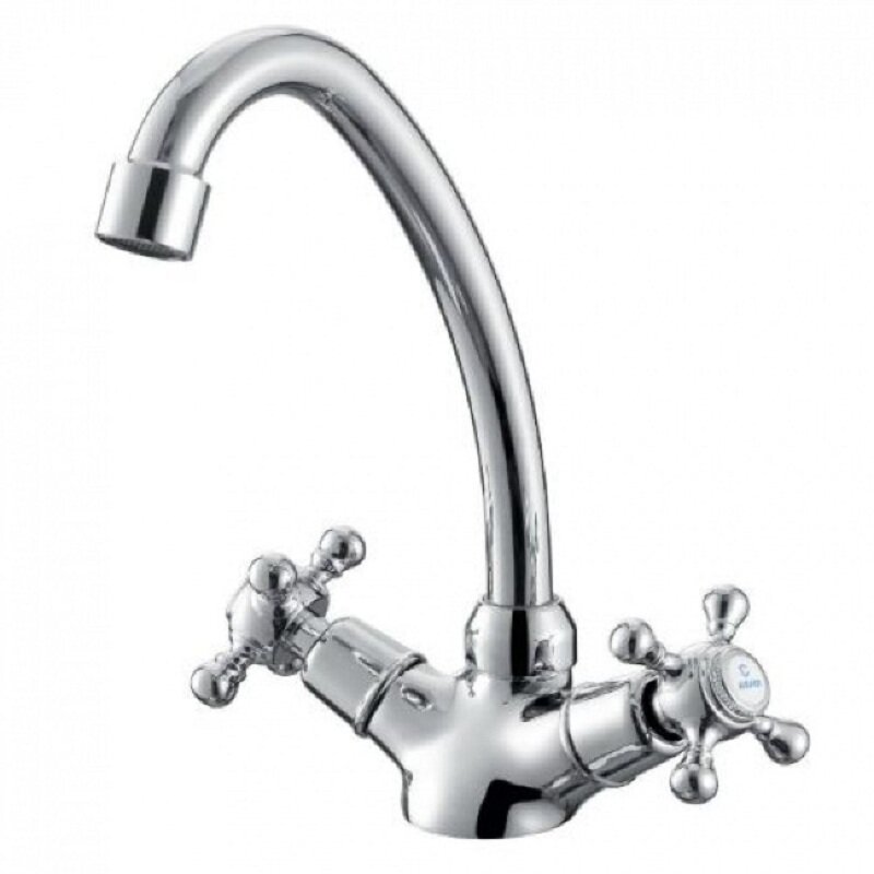 Изображение товара Кухонный смеситель Kaiser Carlson Style 11143, хром, двухвентильный