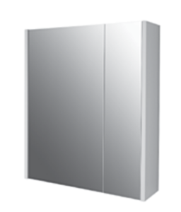 Изображение товара Зеркальный шкаф Dreja Prime 60 см, 99.9304 подвесной, белый