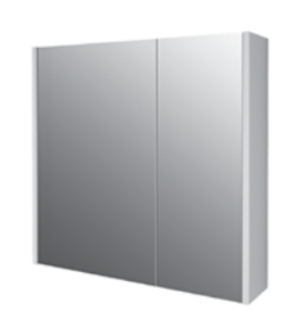Изображение товара Зеркальный шкаф Dreja Prime 70 см, 99.9305, подвесной, белый