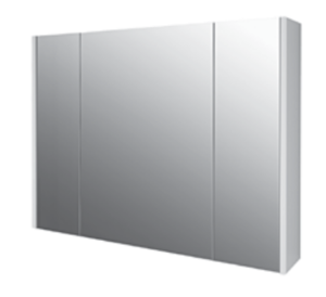 Изображение товара Зеркальный шкаф Dreja Prime 90 см, белый, подвесной