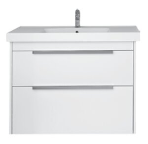 Изображение товара Тумба под раковину Dreja Prime 60 см, 99.9300 подвесная, белый глянцевый