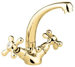 Изображение товара Смеситель для раковины Emmevi Deco Classic 12913OR, золото