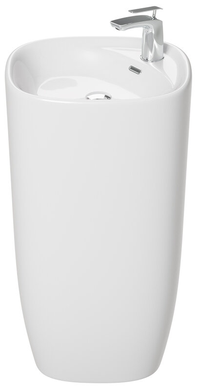 Изображение товара Раковина напольная Laguraty 2180W, 49 х 46 х 88 см