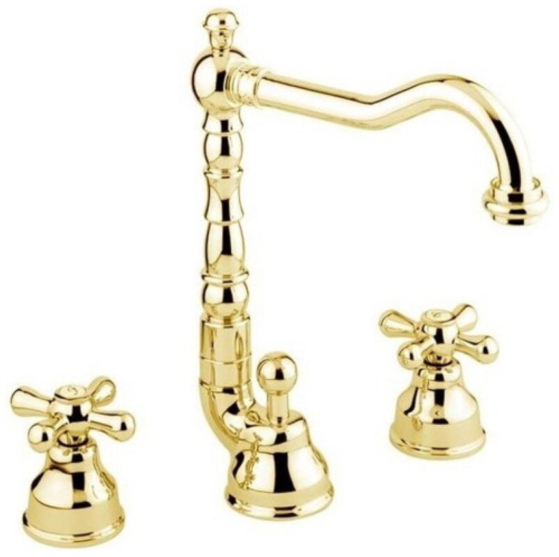 Изображение товара Смеситель для раковины Emmevi Deco Old 12643OR, золото Изображение товара Смеситель для раковины Emmevi Deco Old 12643OR, золото