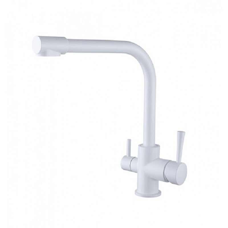 Изображение товара Смеситель Kaiser Merkur 26044-10 White, для кухни под фильтр, белый