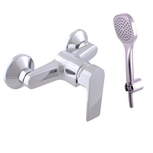 Изображение товара Смеситель для душа Rav-Slezak Colorado CO181.5/1, с душевым гарнитуром, фиксированный держатель, хром
