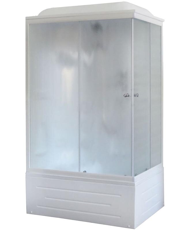 Изображение товара Душевая кабина Royal Bath RB 8100BP1-M 100х80 см с матовым стеклом и крышей