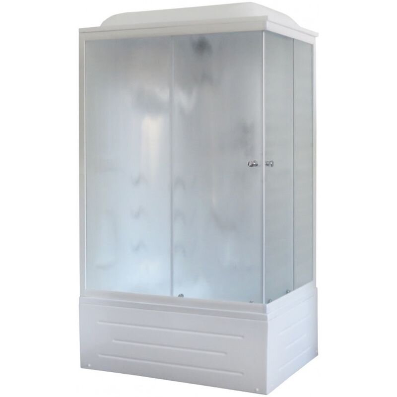 Изображение товара Душевая кабина Royal Bath 8100BP2-M 100x80 см матовое стекло гидромассаж