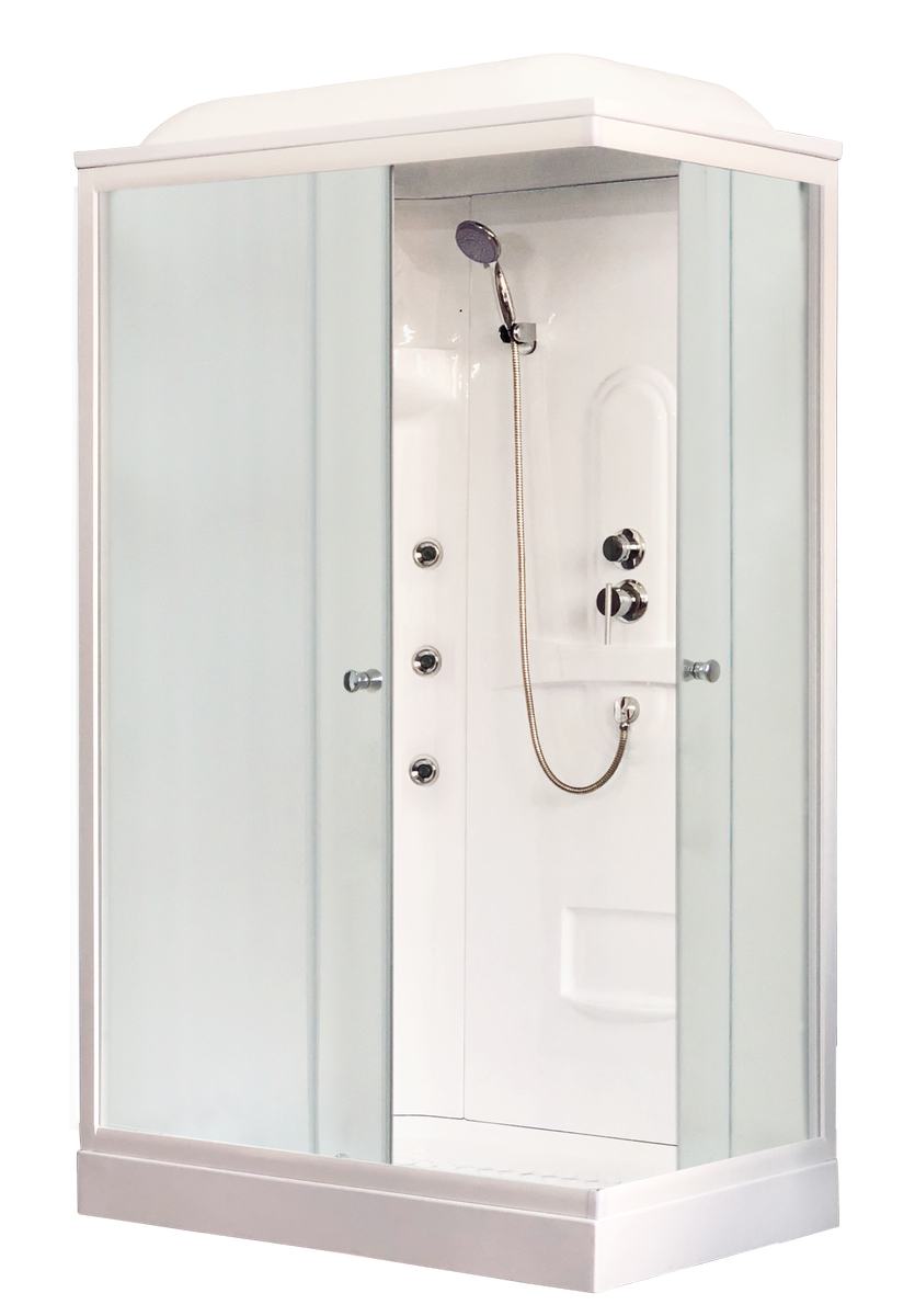 Изображение товара Душевая кабина Royal Bath RB8120HP2-M 120x80 с гидромассажем и тропическим душем