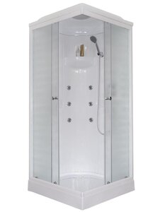 Изображение товара Душевая кабина Royal Bath HP 90x90 см с гидромассажем и матовым стеклом