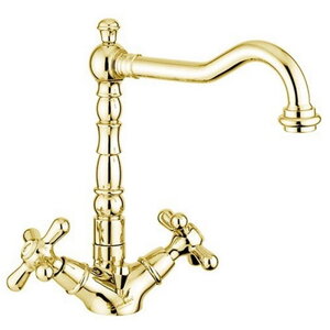Изображение товара Смеситель для раковины Emmevi Deco Old 12613OR, золото