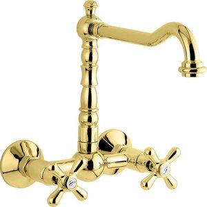 Изображение товара Смеситель для кухни Emmevi Deco Old 12645OR золотой ретро стиль