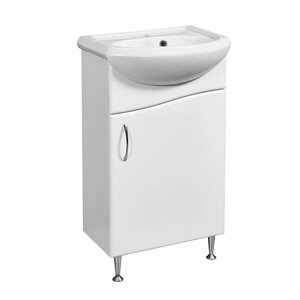 Изображение товара Тумба под раковину Stella Polar Волна 45 SP-00000231, 45 см, напольная, белая