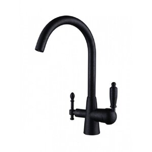 Изображение товара Смеситель Kaiser Vincent 31744-2 Black Marble, для кухни под фильтр, черный мрамор