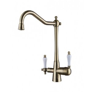 Изображение товара Кухонный смеситель Kaiser Vincent 31844-3 Bronze с подключением к фильтру