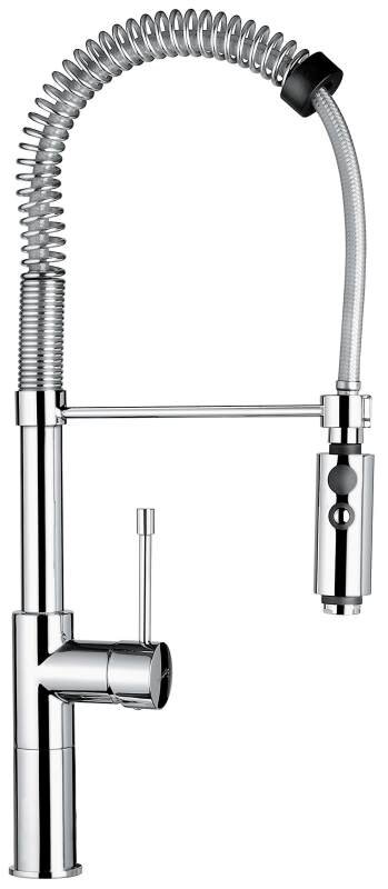 Изображение товара Смеситель для кухни Emmevi Eden 71110CR хром однорычажный вращающийся излив Италия