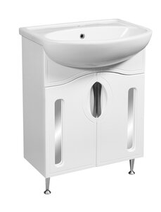 Изображение товара Тумба под раковину Stella Polar Сильва 60 SP-00000203, 60 см, напольная, белая