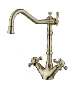 Изображение товара Смеситель Kaiser Carlson Style 44133-1 Bronze, для кухни под фильтр, бронза