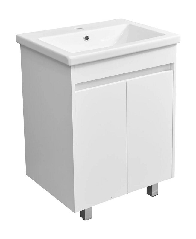 Изображение товара Тумба под раковину Stella Polar Фаворита 60 SP-00000163, 60 см, напольная, белая Изображение товара Тумба под раковину Stella Polar Фаворита 60 SP-00000163, 60 см, напольная, белая